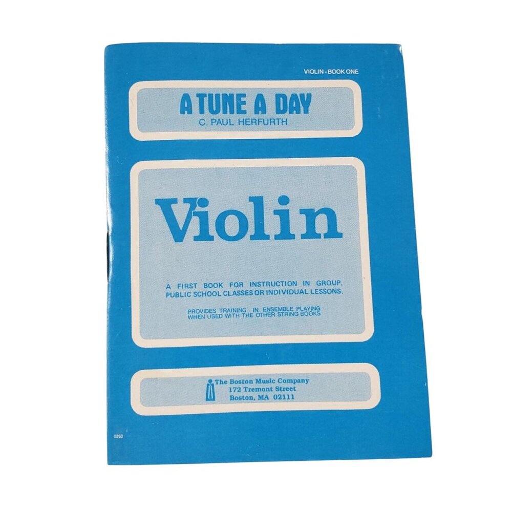 American Girl Violin Mini Book Retired A Tune A Day Boston Music Company